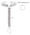 Barefoot Sandals Foot Chain - Pearl